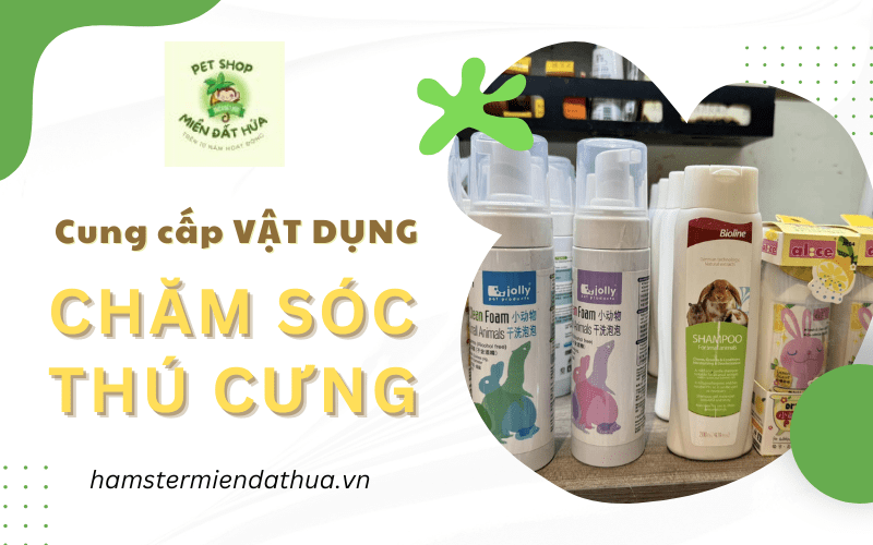 vật dụng chăm sóc thú cưng