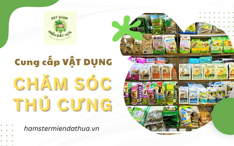 vật dụng chăm sóc thú cưng