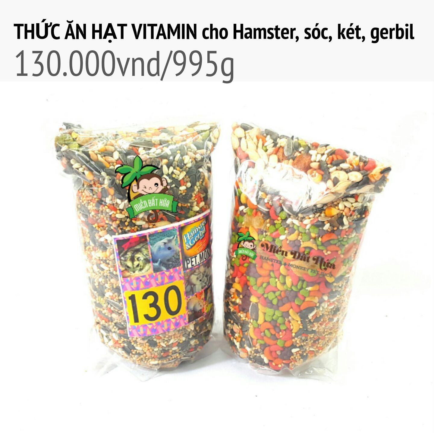 thức ăn hạt vitamin 130