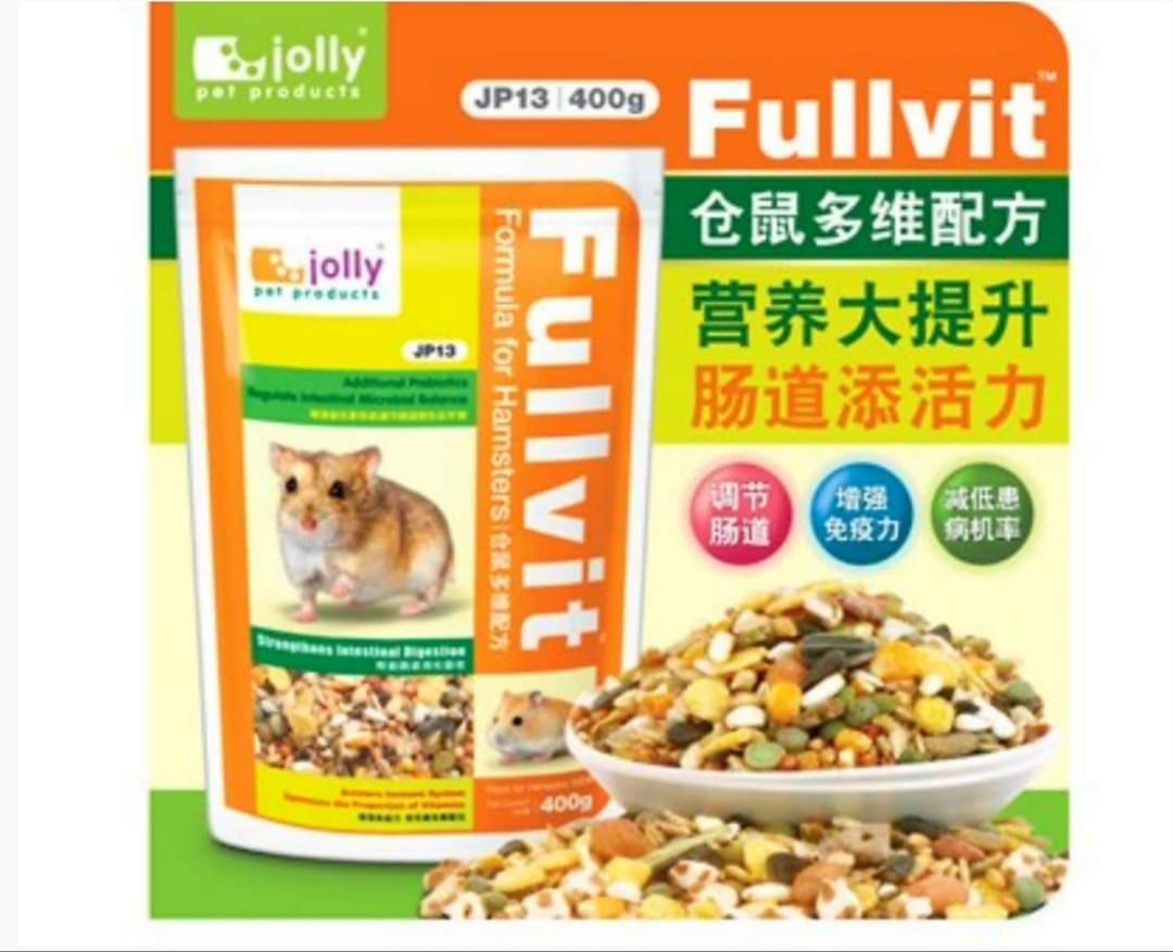 Thức ăn chính cho hamster fullvit: 400g có hạn sử dụng